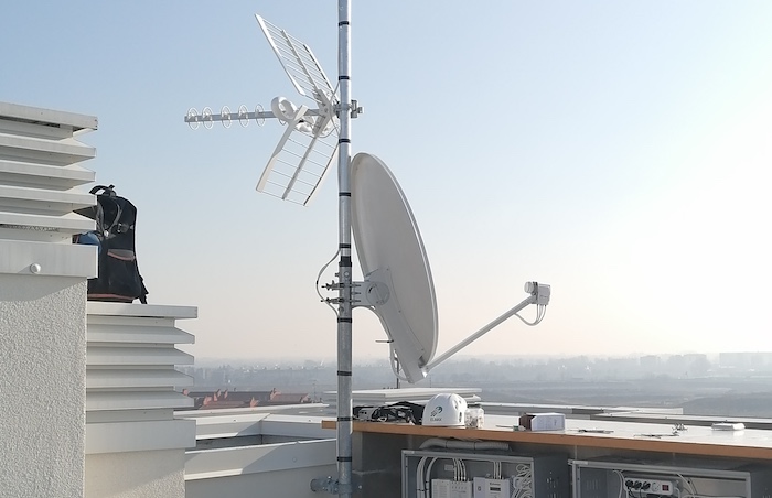 Impianti Antenne TV terrestri e satellitari | ELMAX